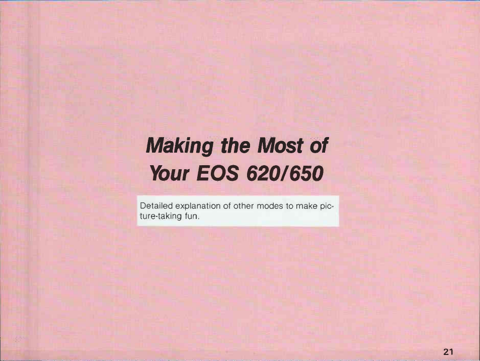 Holding the camera | Canon EOS 620 User Manual | Page 23 / 150