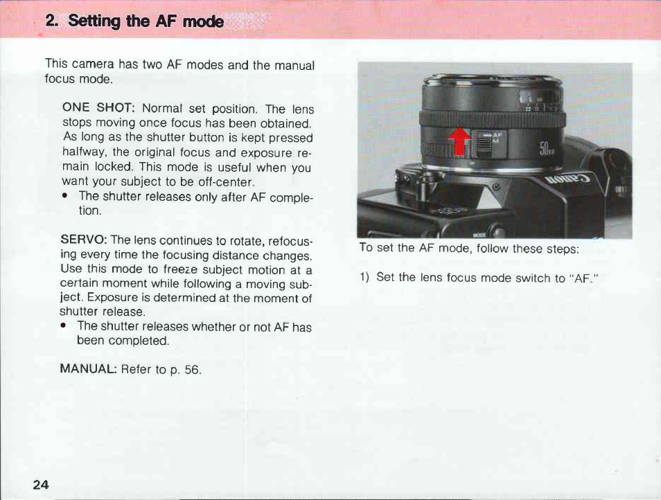 Canon EOS 620 User Manual | Page 26 / 150
