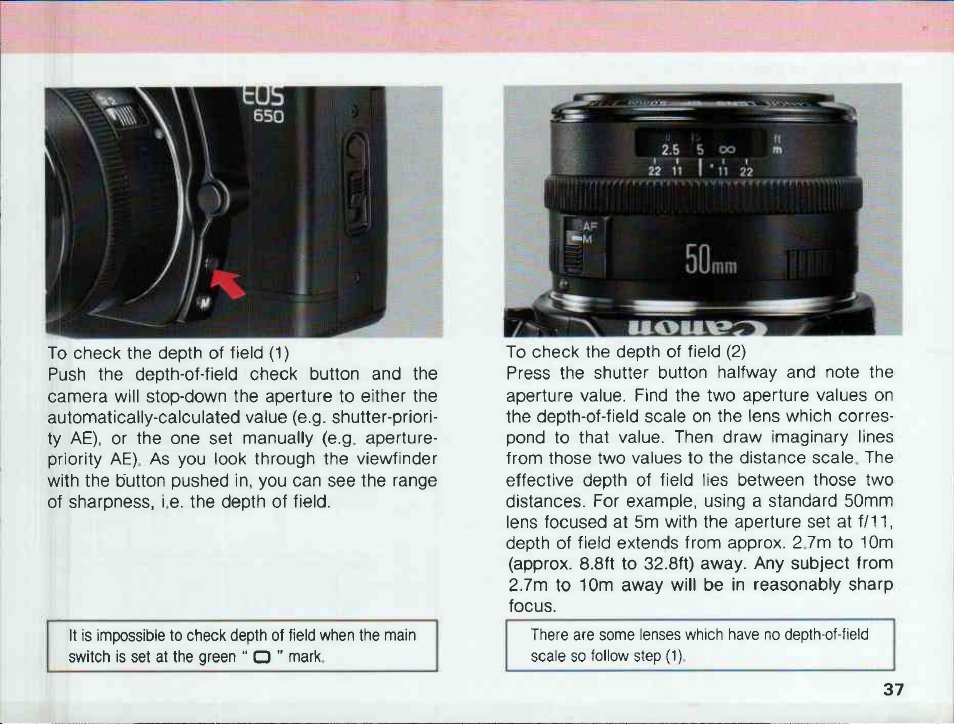 Setting the af mode | Canon EOS 620 User Manual | Page 39 / 150