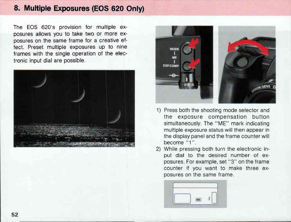 Canon EOS 620 User Manual | Page 54 / 150