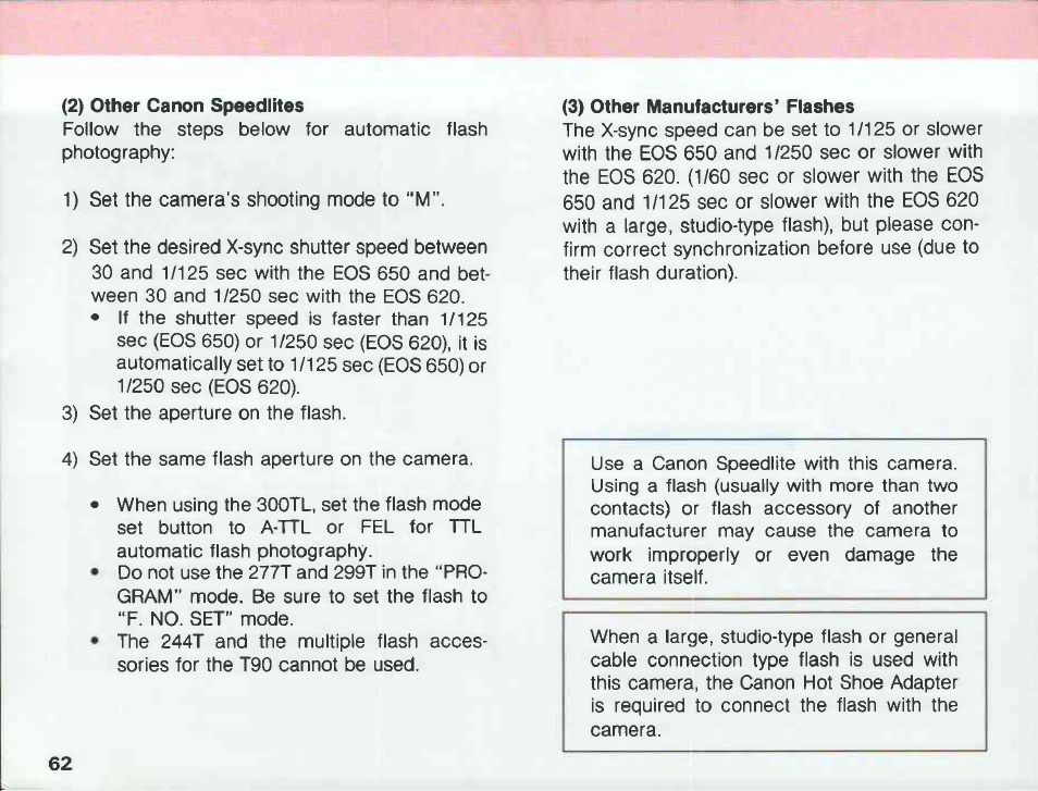 Canon EOS 620 User Manual | Page 64 / 150