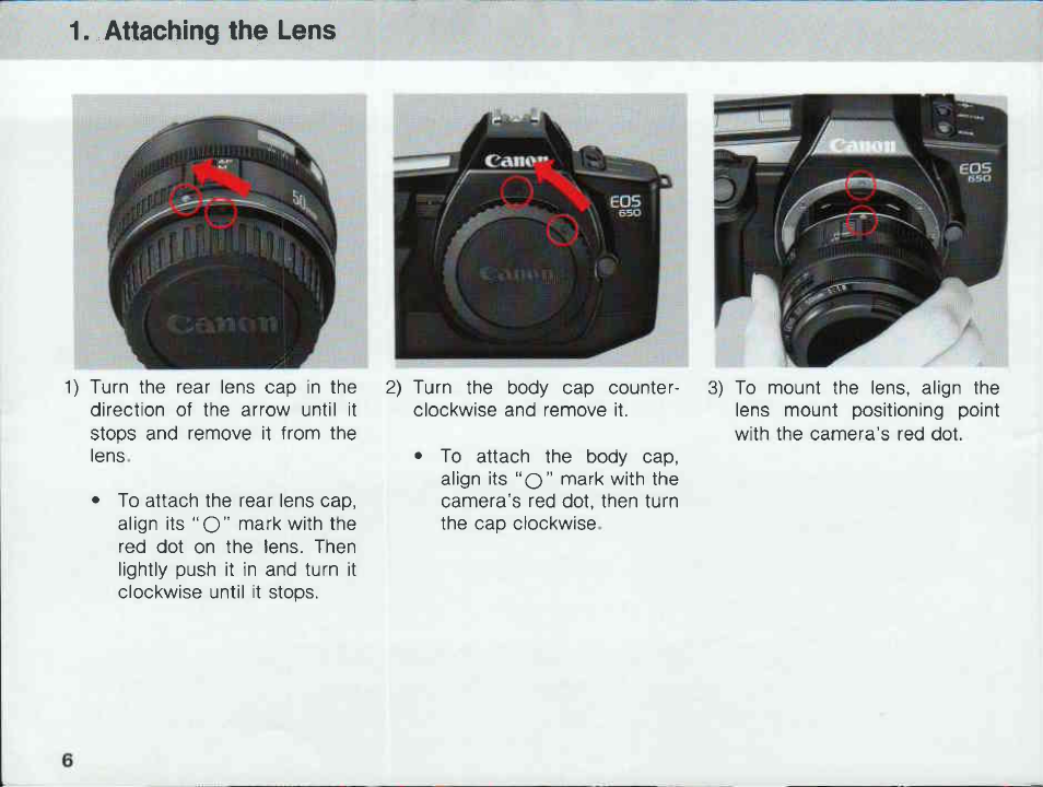 Canon EOS 620 User Manual | Page 8 / 150