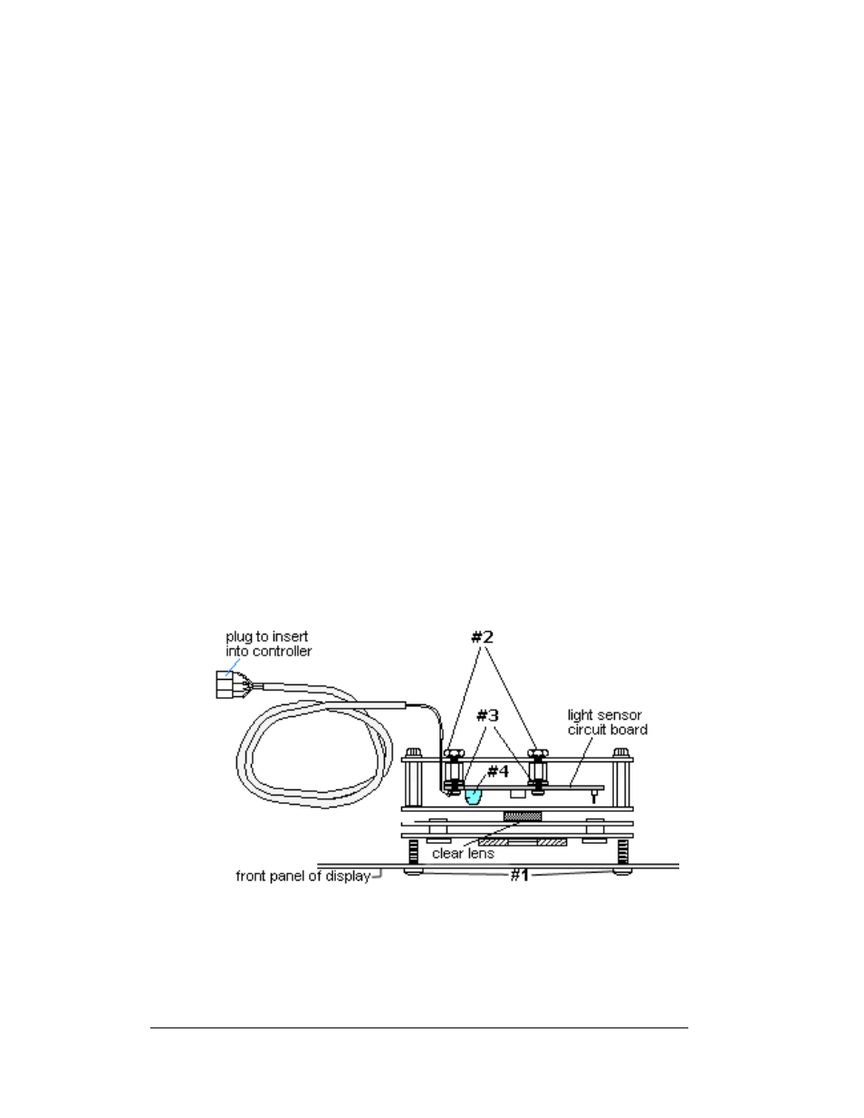 Light sensor replacement, Light sensor replacement -6 | Daktronics Galaxy AF-3200 34 mm User Manual | Page 39 / 69
