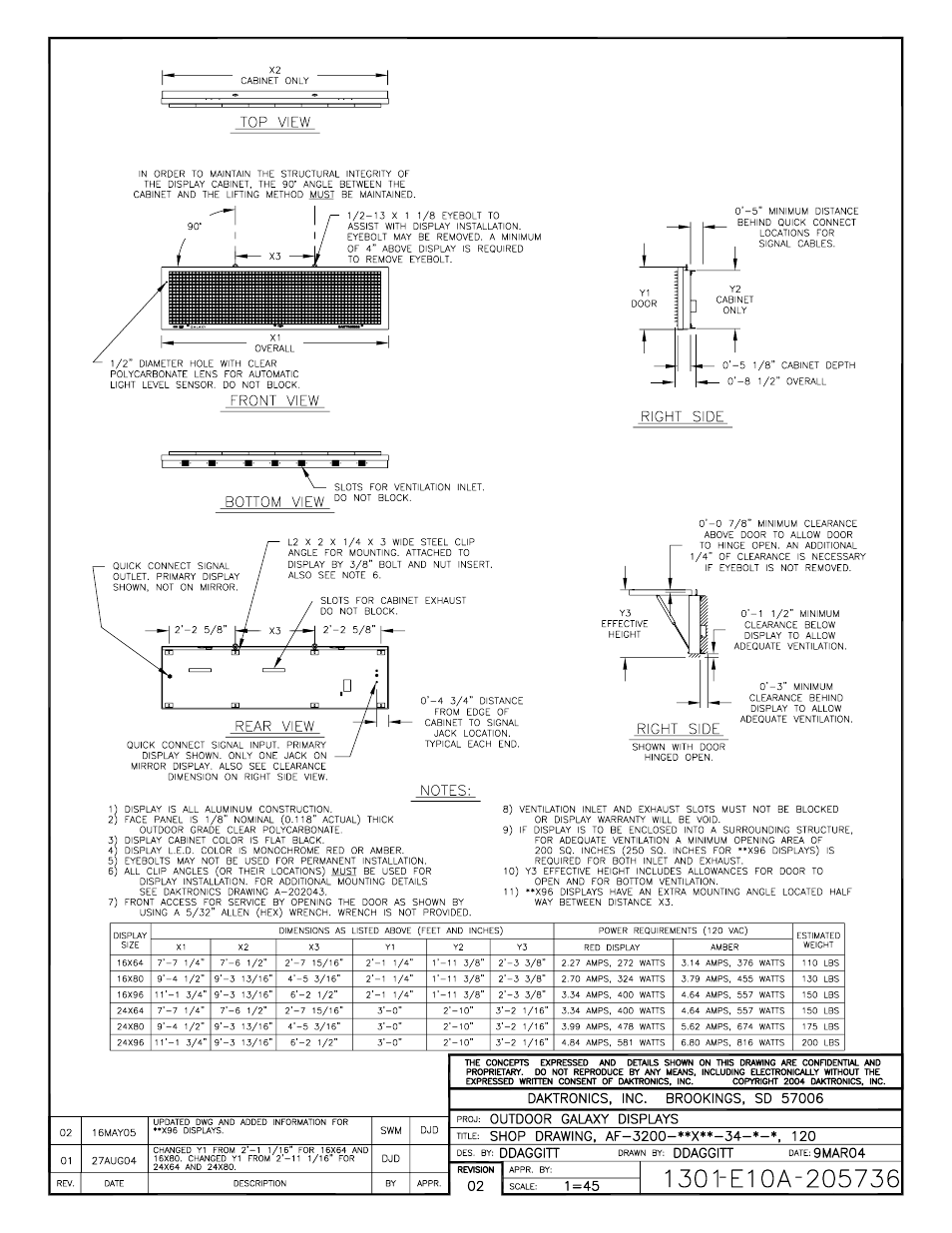 Daktronics Galaxy AF-3200 34 mm User Manual | Page 50 / 69