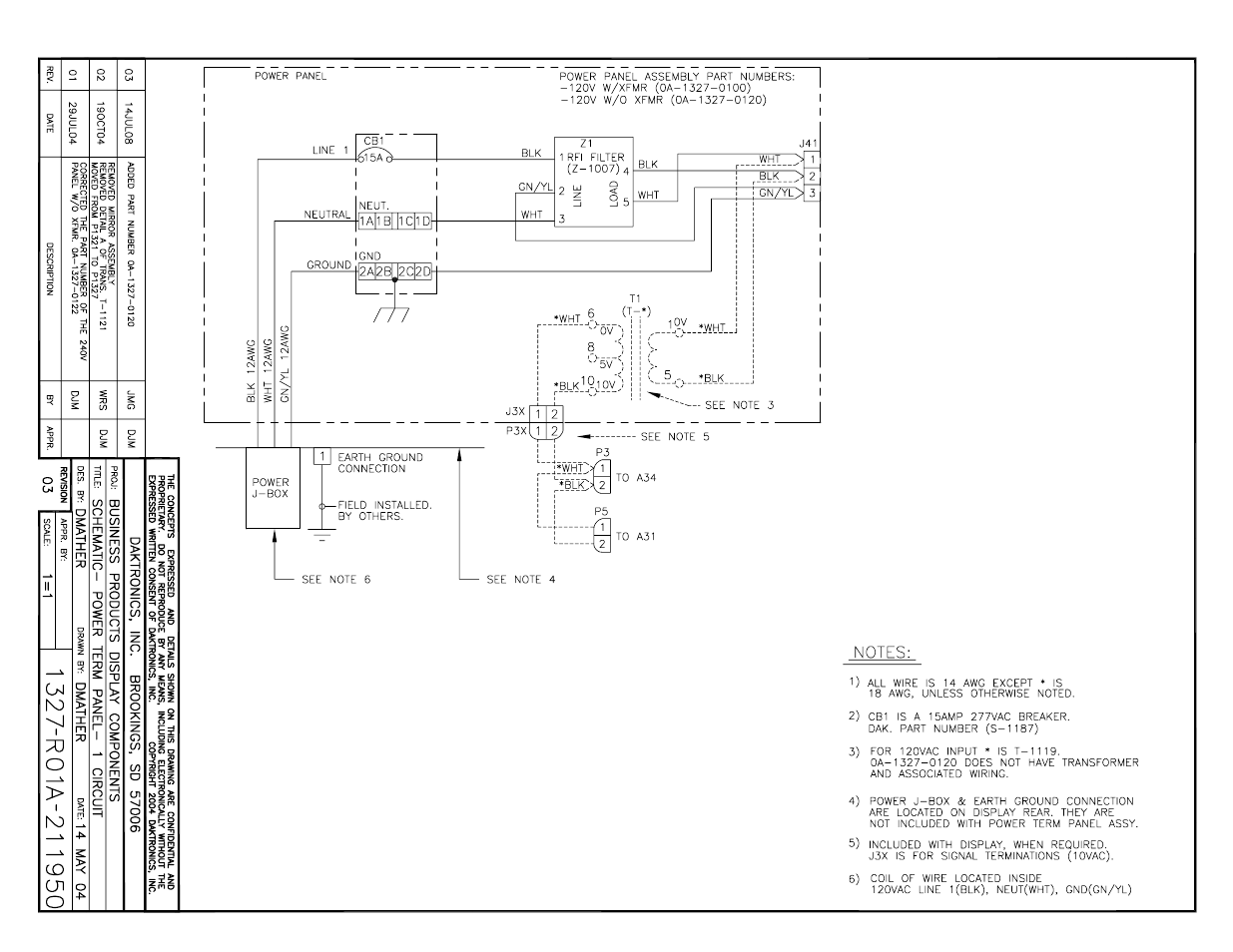 Daktronics Galaxy AF-3200 34 mm User Manual | Page 51 / 69