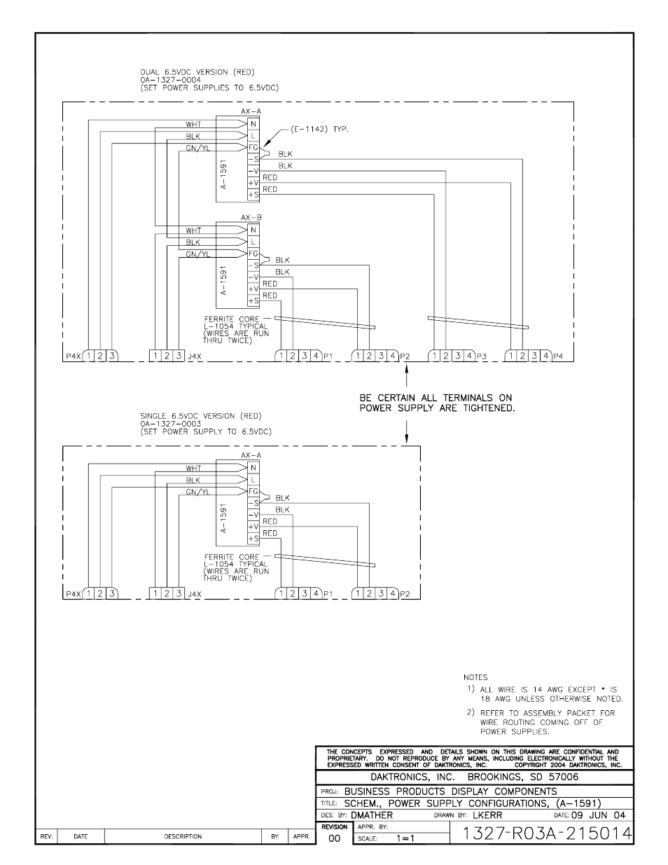 Daktronics Galaxy AF-3200 34 mm User Manual | Page 52 / 69