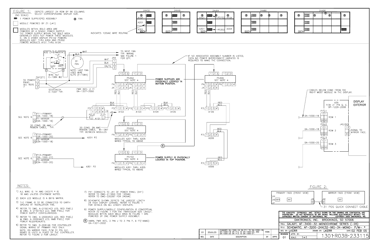 Daktronics Galaxy AF-3200 34 mm User Manual | Page 56 / 69