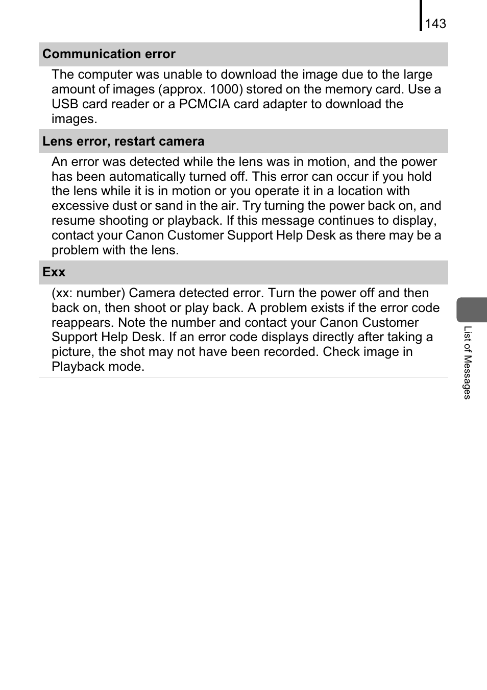 Canon A470 User Manual | Page 145 / 184