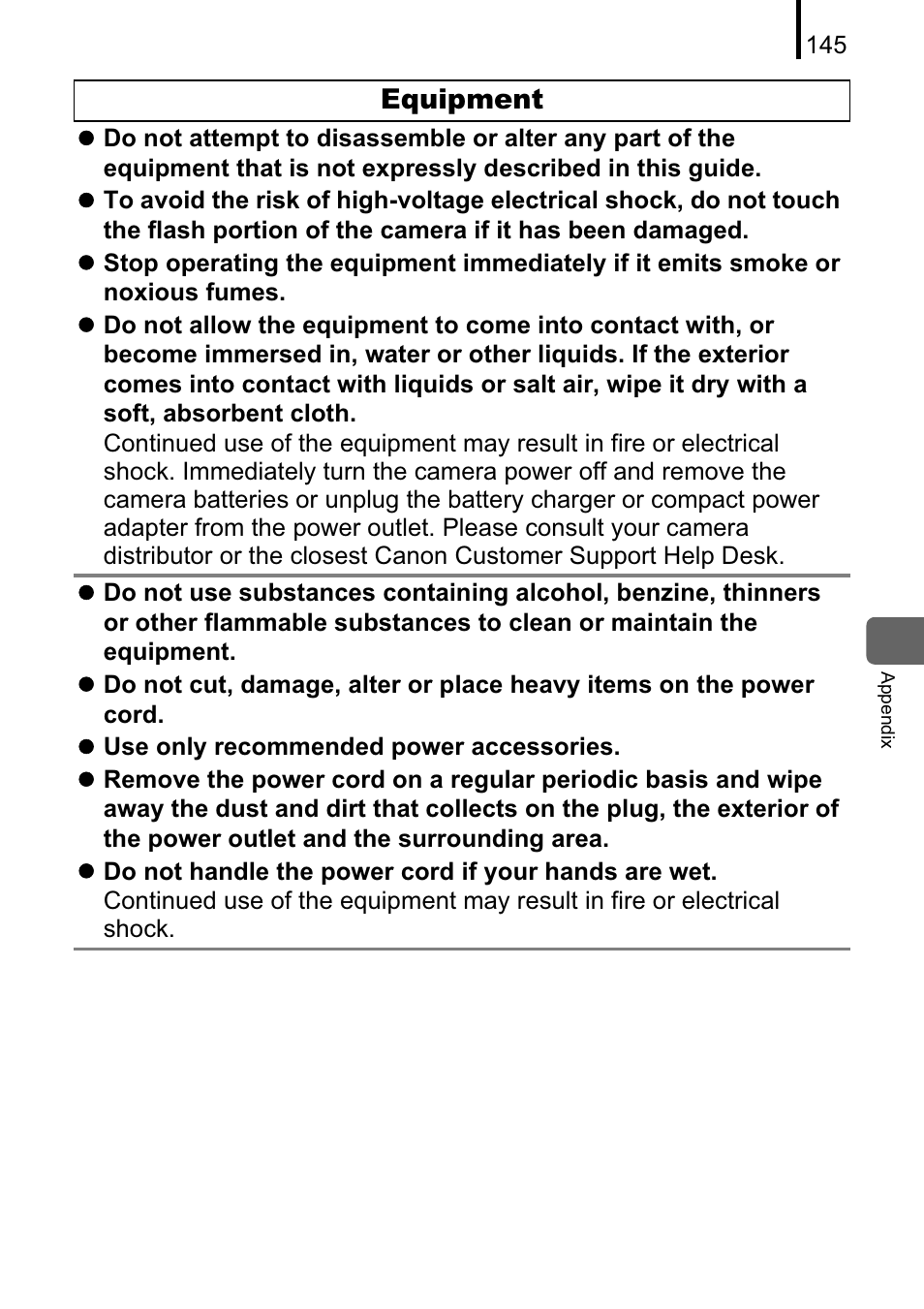 Canon A470 User Manual | Page 147 / 184