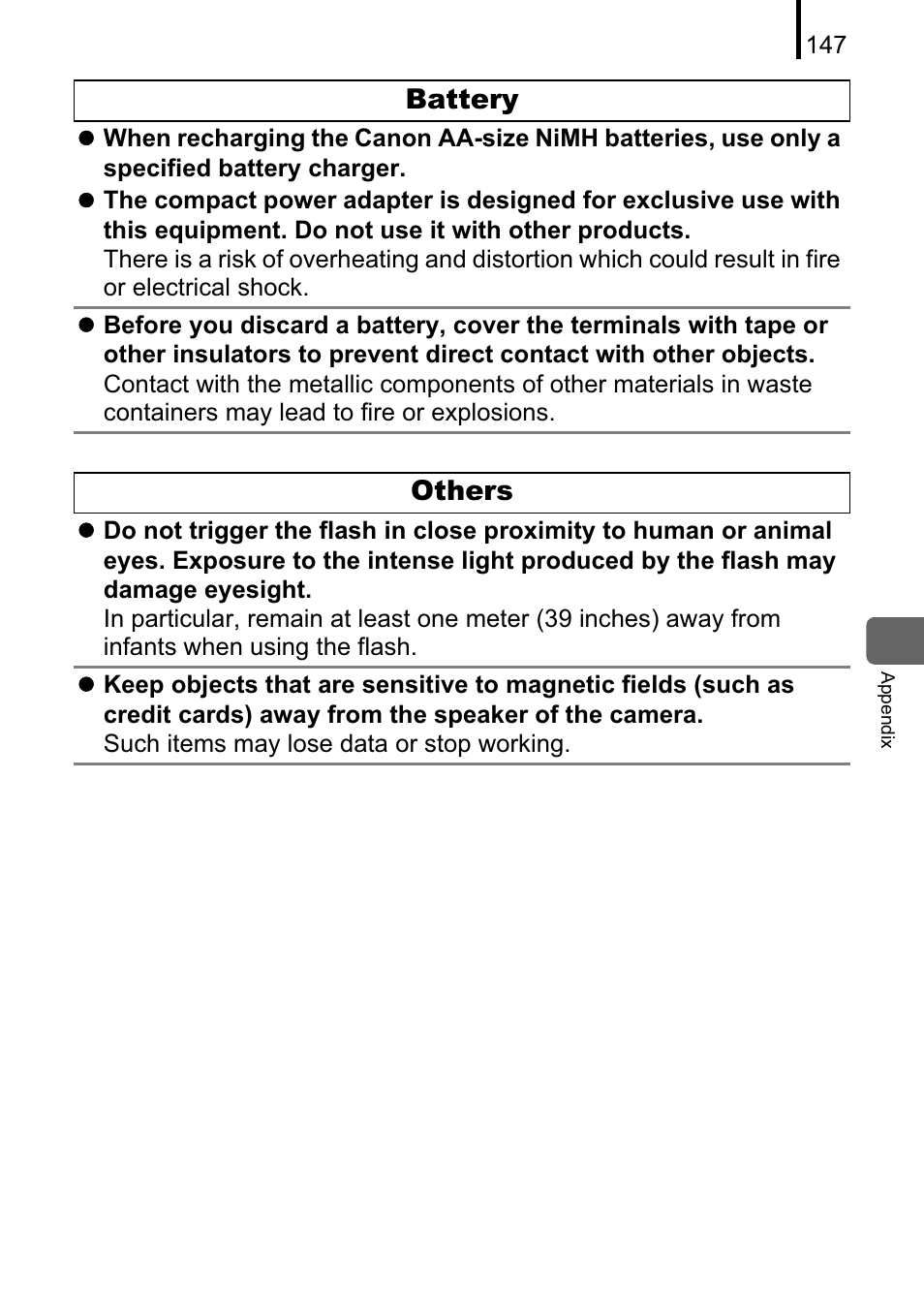 Canon A470 User Manual | Page 149 / 184