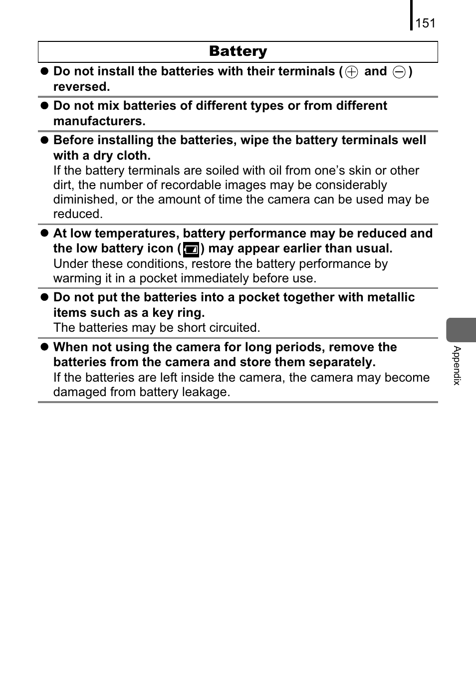 Canon A470 User Manual | Page 153 / 184