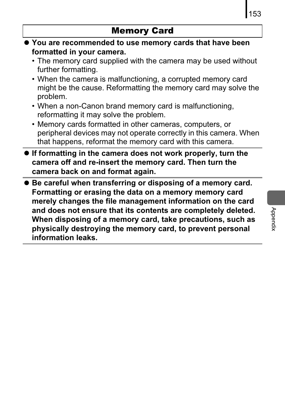 Canon A470 User Manual | Page 155 / 184