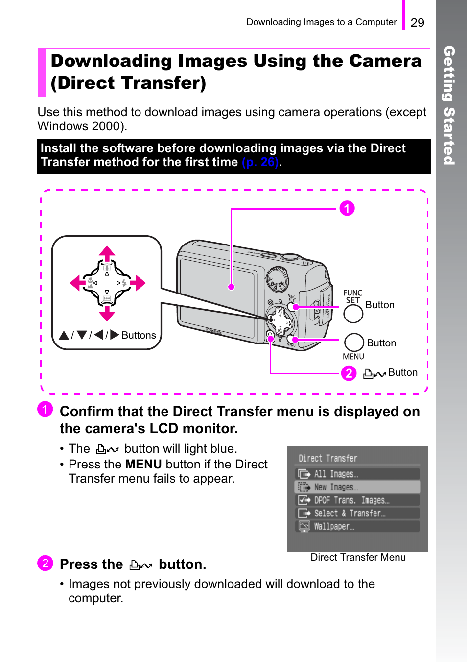 Canon A470 User Manual | Page 31 / 184