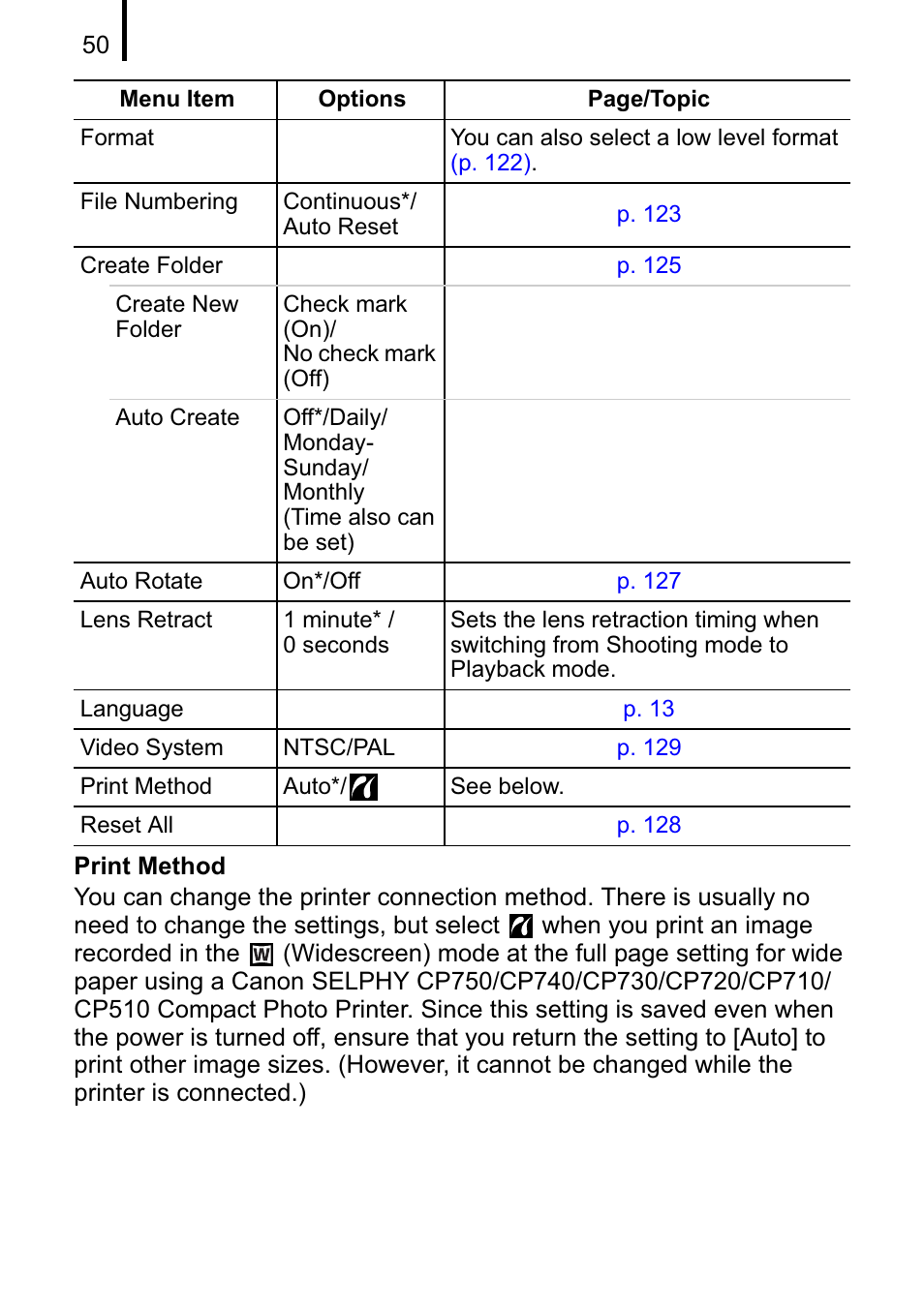 Canon A470 User Manual | Page 52 / 184