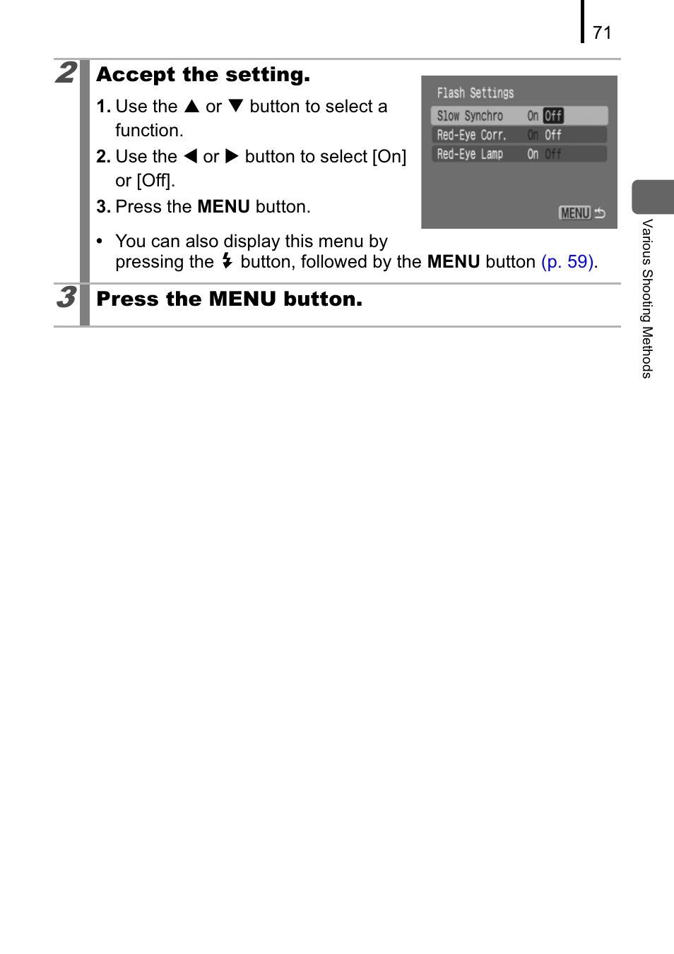 Canon A470 User Manual | Page 73 / 184