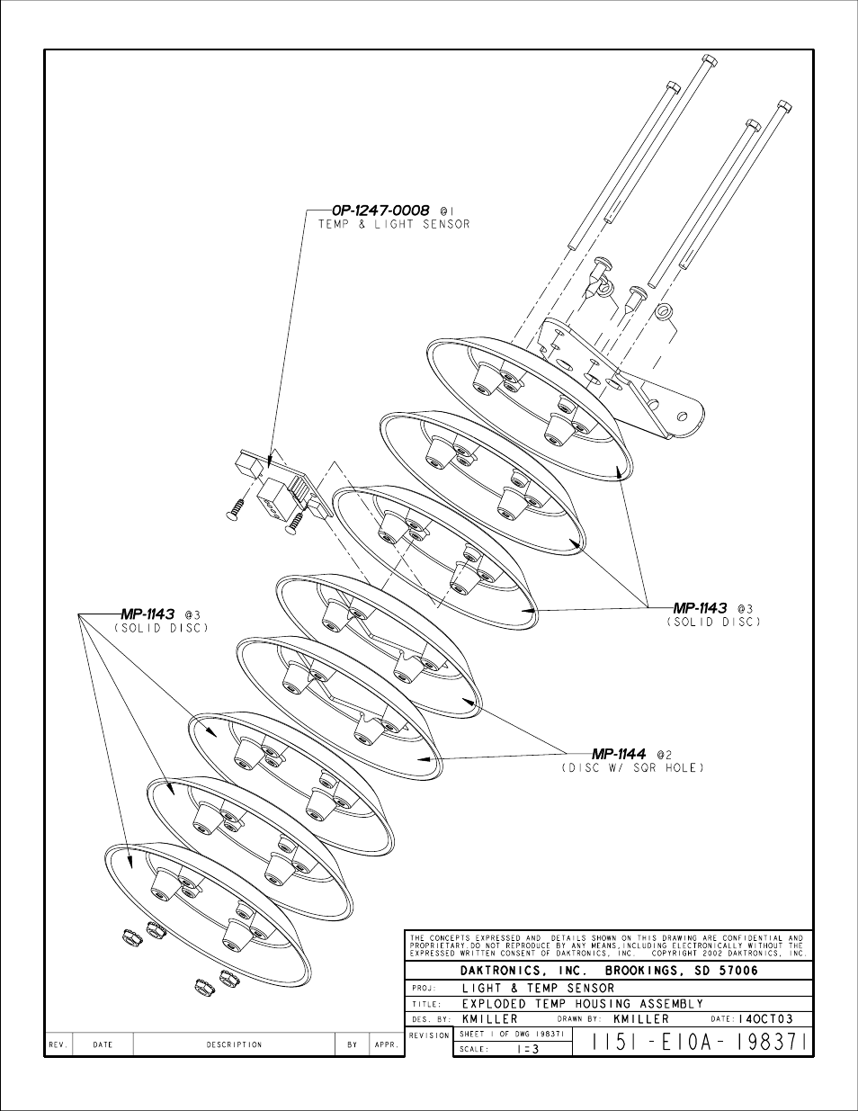 Daktronics Galaxy AF-3400 34 mm Monochrome/RGB User Manual | Page 103 / 105