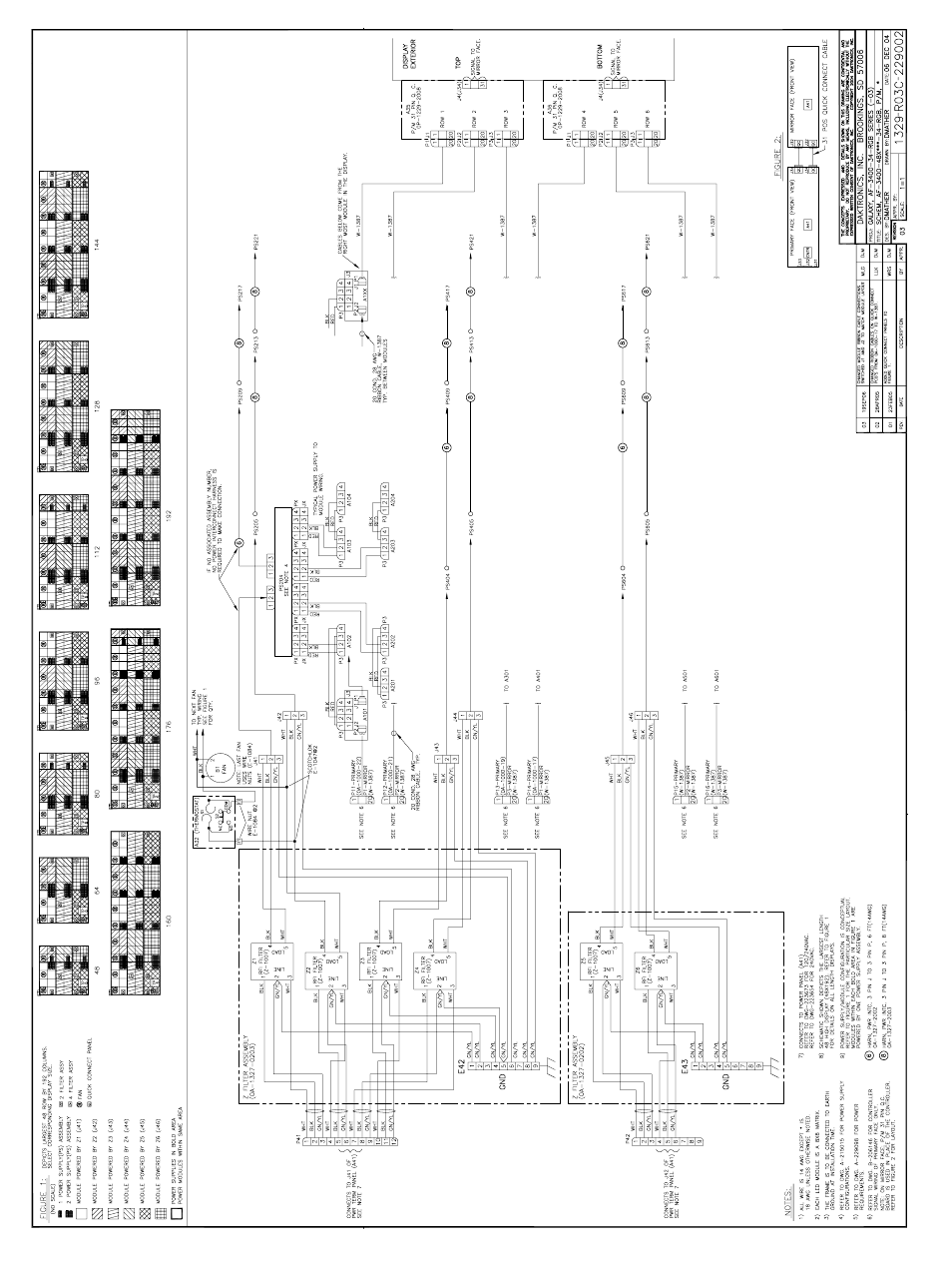 Daktronics Galaxy AF-3400 34 mm Monochrome/RGB User Manual | Page 76 / 105