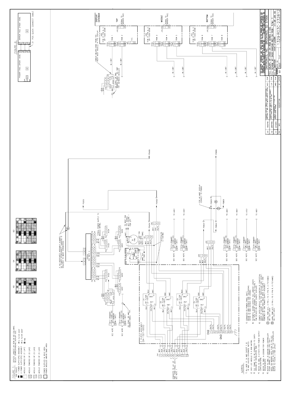 Daktronics Galaxy AF-3400 34 mm Monochrome/RGB User Manual | Page 80 / 105