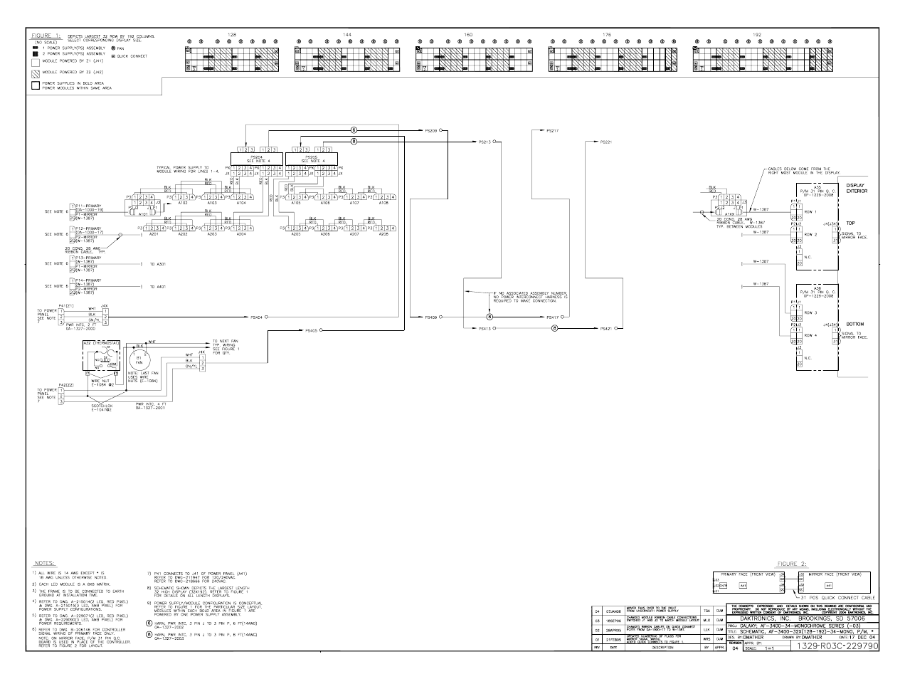 Daktronics Galaxy AF-3400 34 mm Monochrome/RGB User Manual | Page 86 / 105