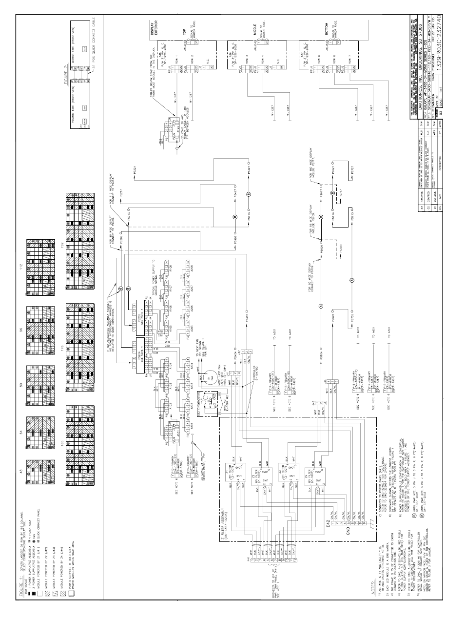 Daktronics Galaxy AF-3400 34 mm Monochrome/RGB User Manual | Page 91 / 105