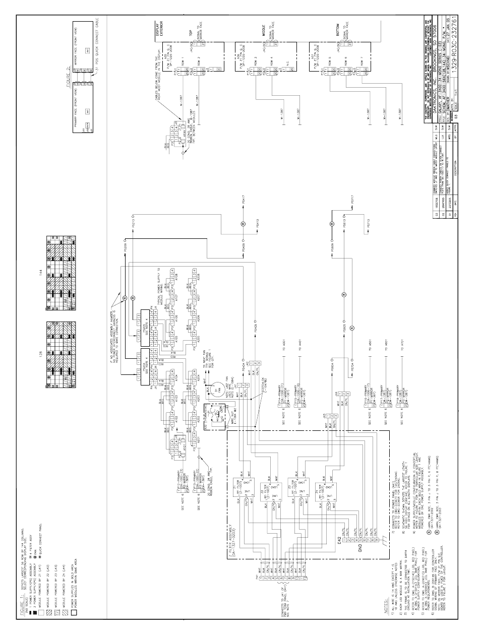 Daktronics Galaxy AF-3400 34 mm Monochrome/RGB User Manual | Page 93 / 105