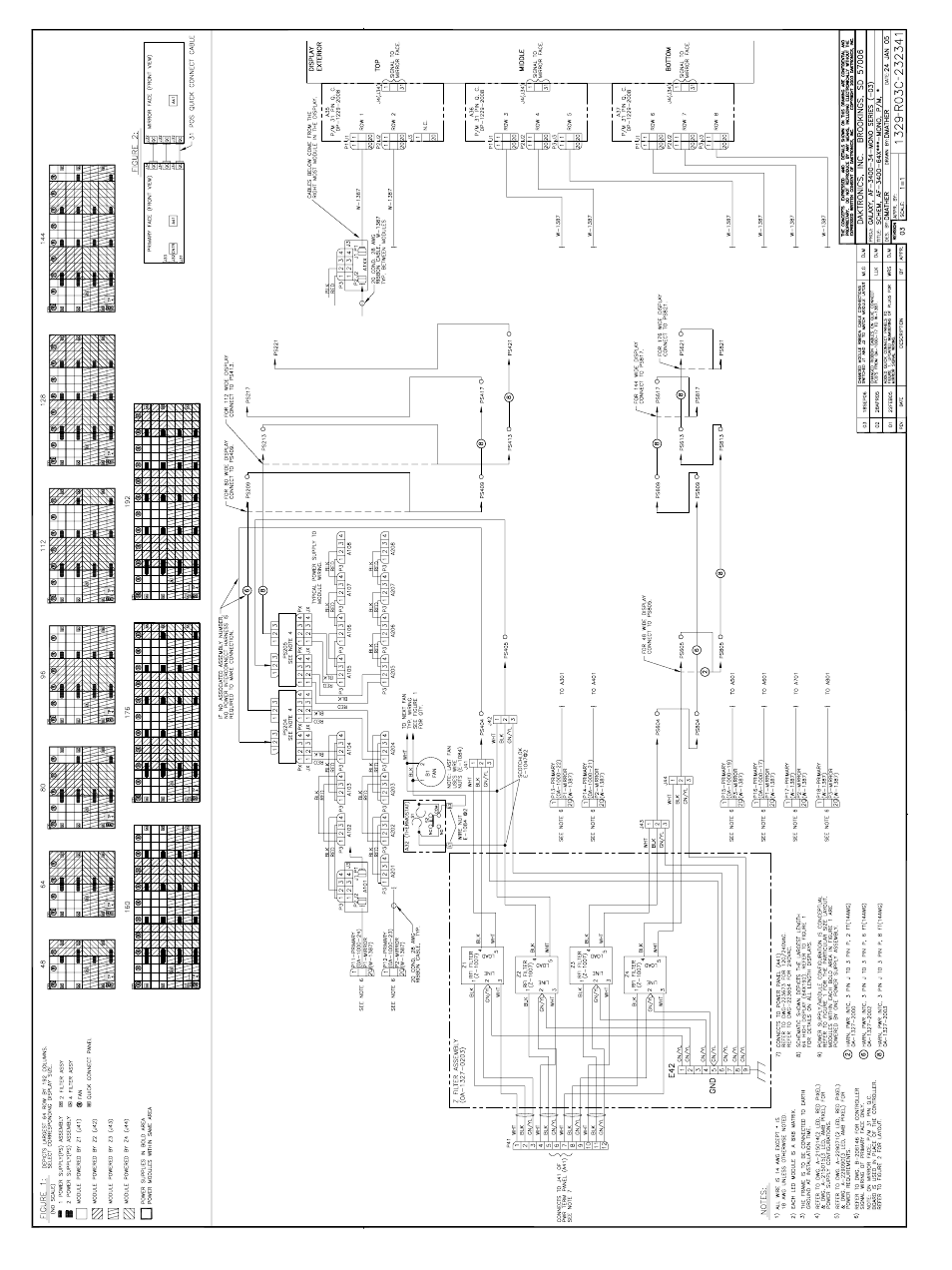 Daktronics Galaxy AF-3400 34 mm Monochrome/RGB User Manual | Page 94 / 105