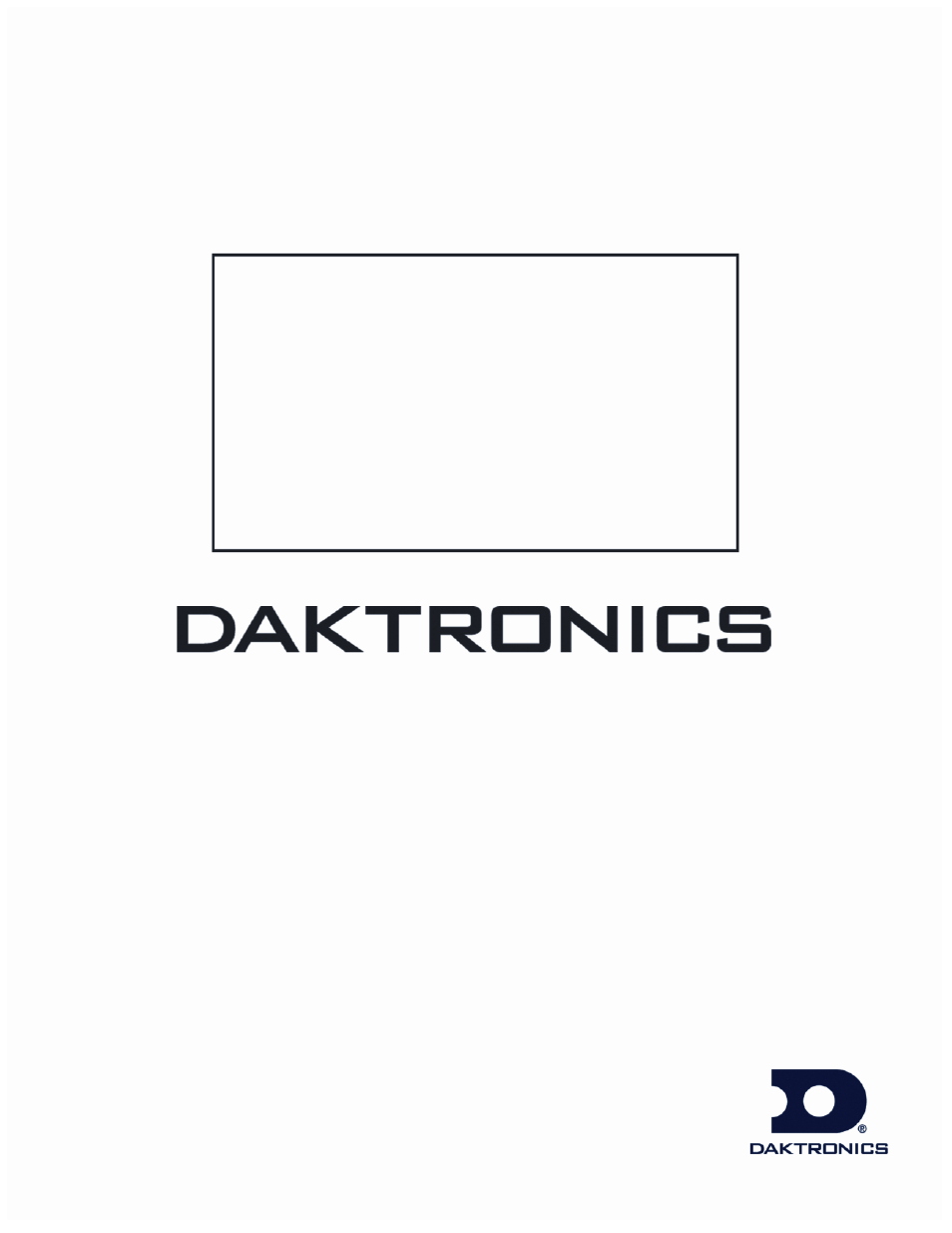 Daktronics Galaxy 46 mm Outdoor Series AF-3400 User Manual | 93 pages