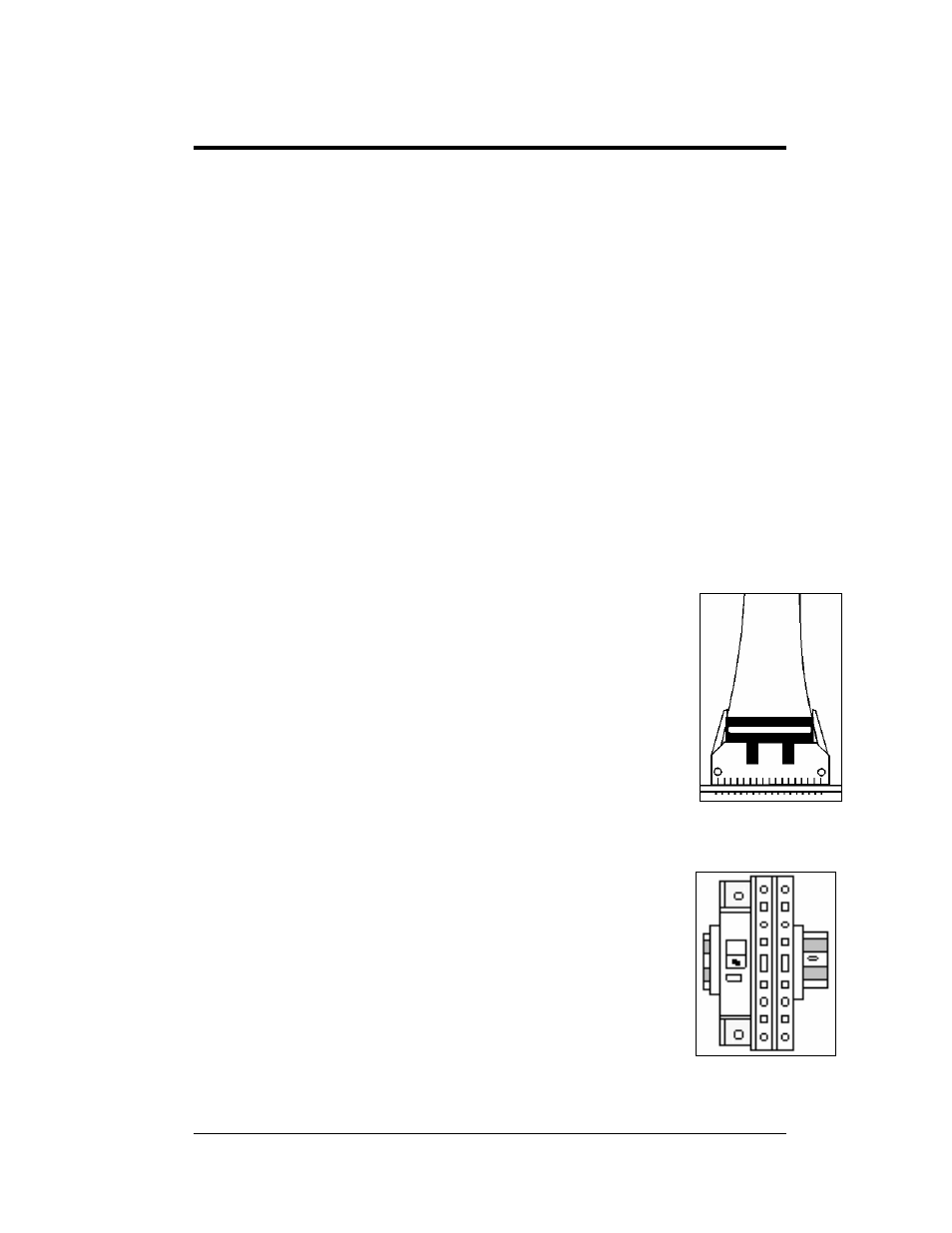 Electrical installation, Common connectors in the display, Section 3 | Electrical installation -1, Common connectors in the display -1, Figure 8: ribbon cable connector -1, Figure 9: one breaker termination block -1, 1 common connectors in the display | Daktronics Galaxy 46 mm Outdoor Series AF-3400 User Manual | Page 25 / 93