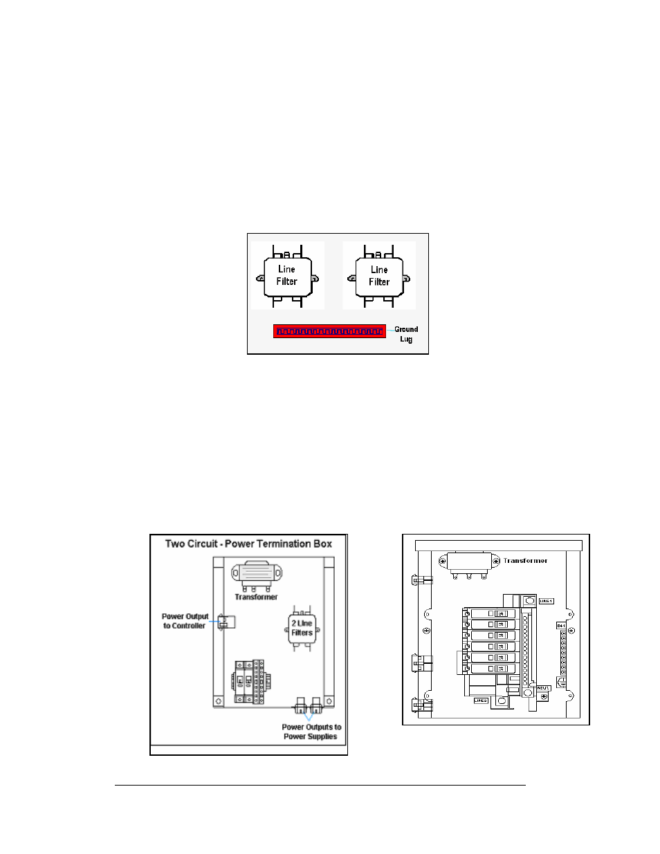 Transformer and rfi filter, Transformer, Transformer and rfi filter -8 | 32x96 -8 | Daktronics Galaxy 46 mm Outdoor Series AF-3400 User Manual | Page 42 / 93