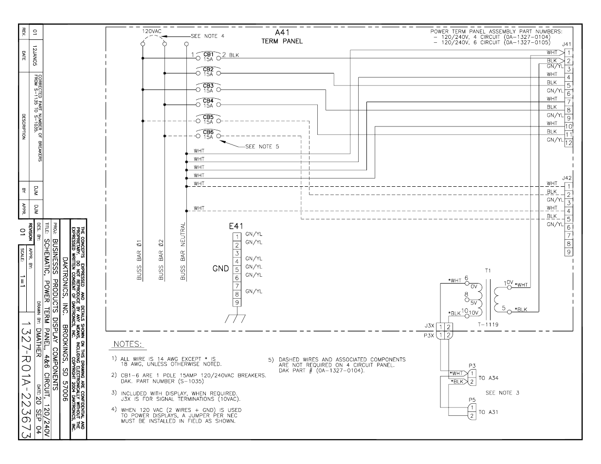 Daktronics Galaxy 46 mm Outdoor Series AF-3400 User Manual | Page 57 / 93