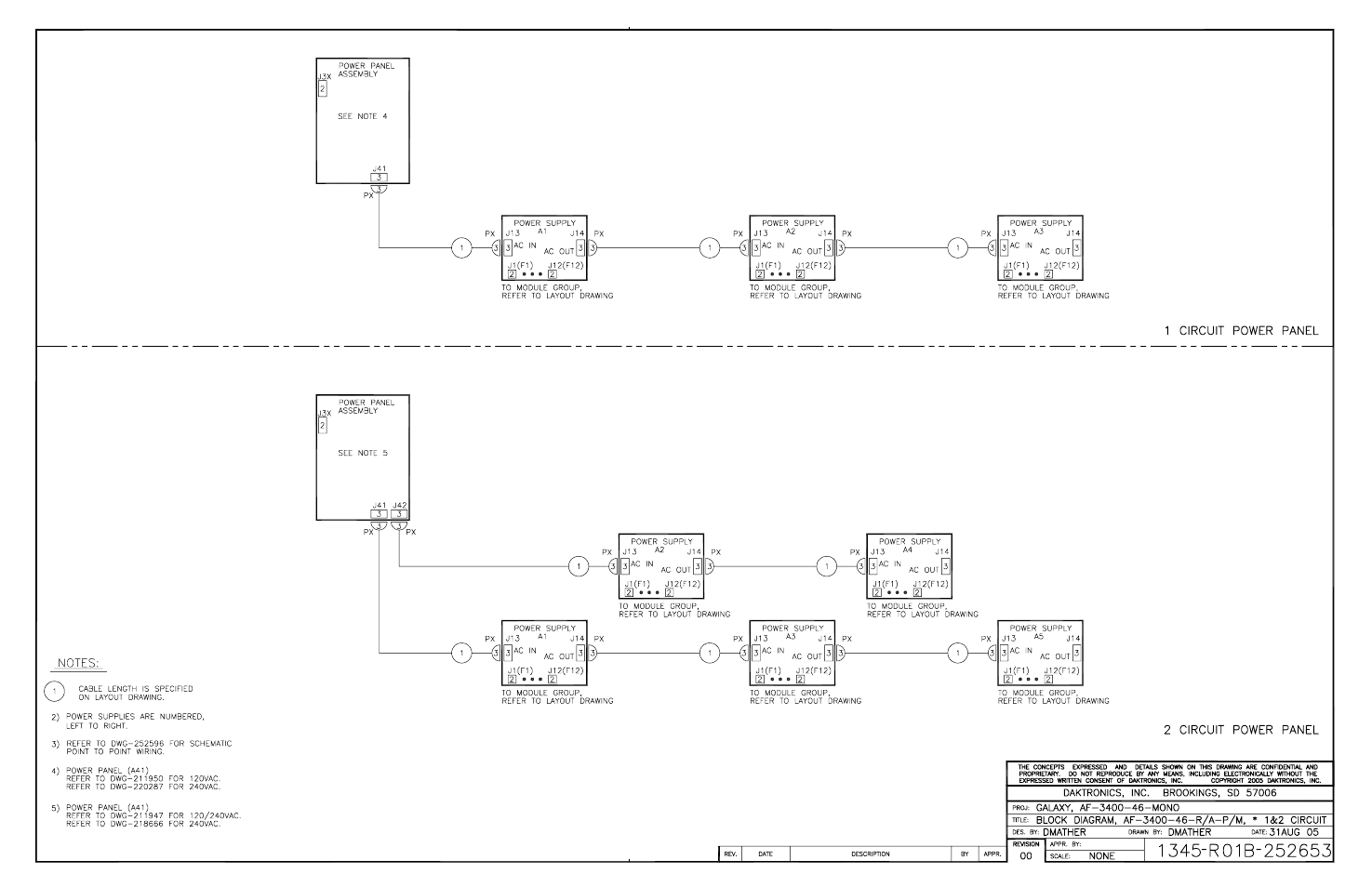 Daktronics Galaxy 46 mm Outdoor Series AF-3400 User Manual | Page 66 / 93