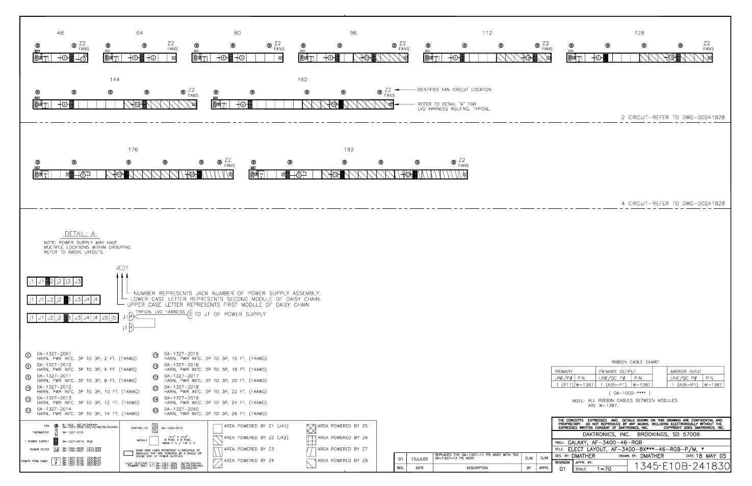 Daktronics Galaxy 46 mm Outdoor Series AF-3400 User Manual | Page 68 / 93