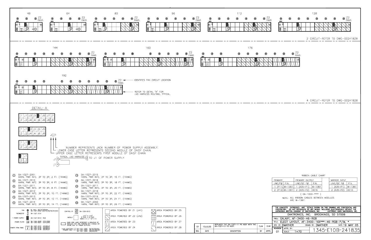 Daktronics Galaxy 46 mm Outdoor Series AF-3400 User Manual | Page 69 / 93