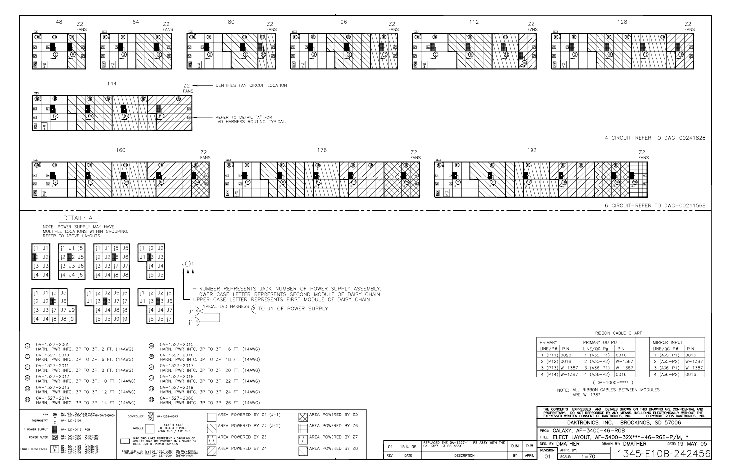 Daktronics Galaxy 46 mm Outdoor Series AF-3400 User Manual | Page 71 / 93