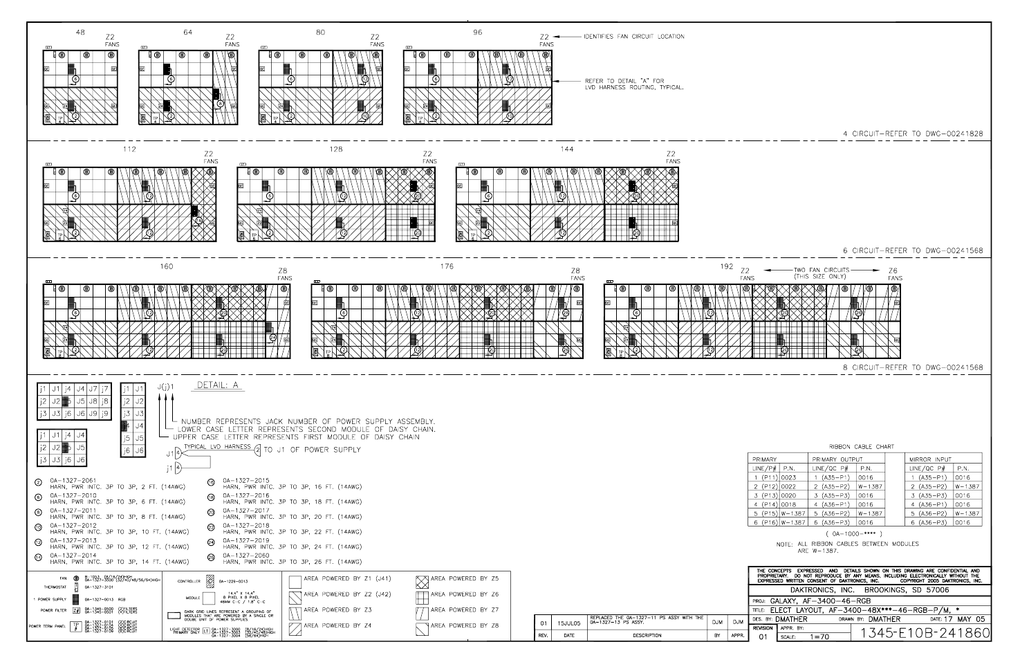 Daktronics Galaxy 46 mm Outdoor Series AF-3400 User Manual | Page 73 / 93