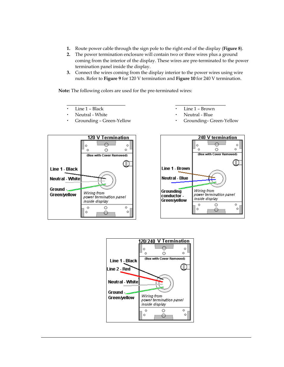 Daktronics Galaxy AF-3400 20 mm Monochrome/RGB Double-face Displays User Manual | Page 19 / 59