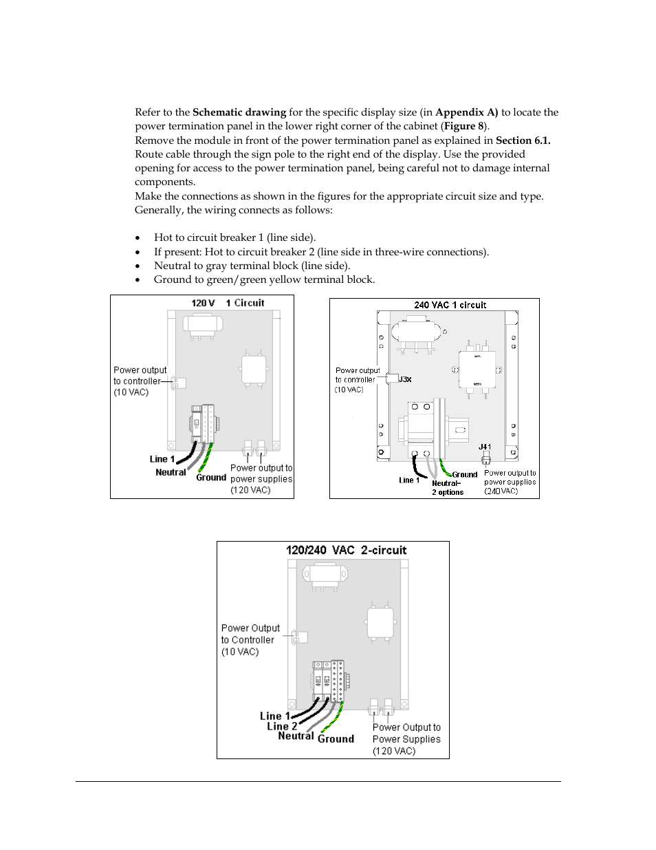 Daktronics Galaxy AF-3400 20 mm Monochrome/RGB Double-face Displays User Manual | Page 20 / 59