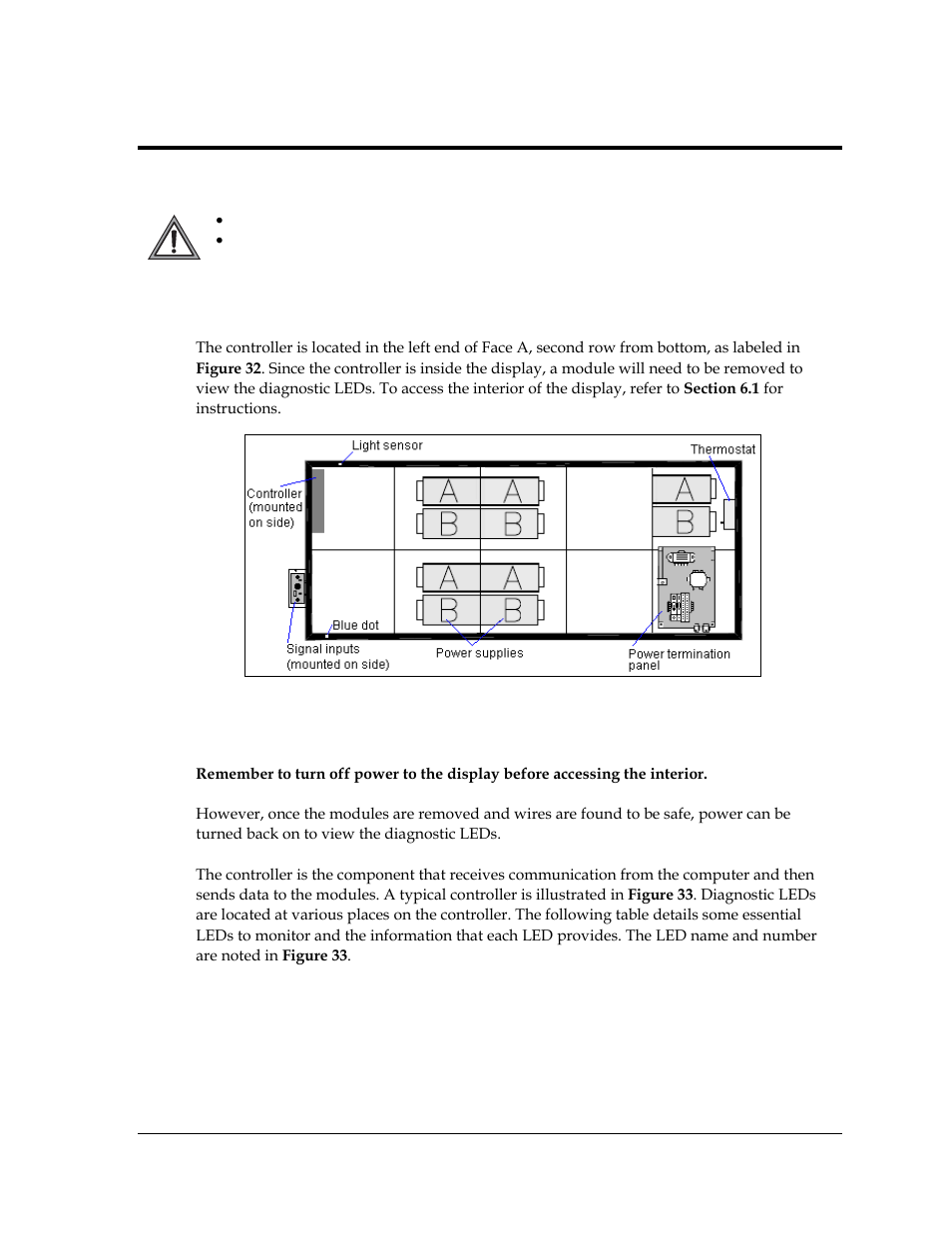Daktronics Galaxy AF-3400 20 mm Monochrome/RGB Double-face Displays User Manual | Page 39 / 59