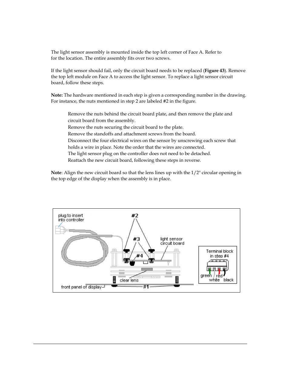 Daktronics Galaxy AF-3400 20 mm Monochrome/RGB Double-face Displays User Manual | Page 50 / 59