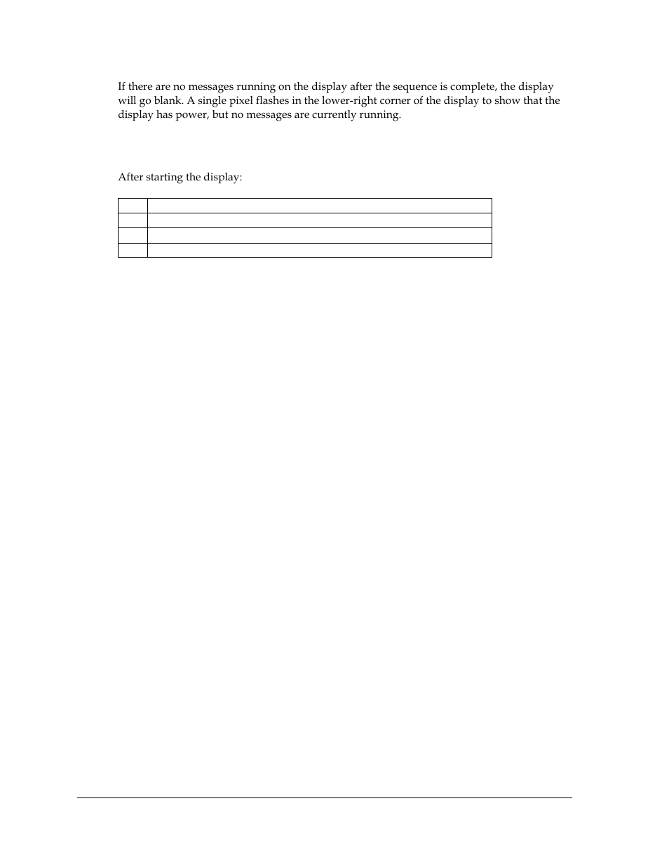 3 post installation checklist, Post installation checklist | Daktronics Galaxy AF-3500 Series 46 mm User Manual | Page 22 / 55