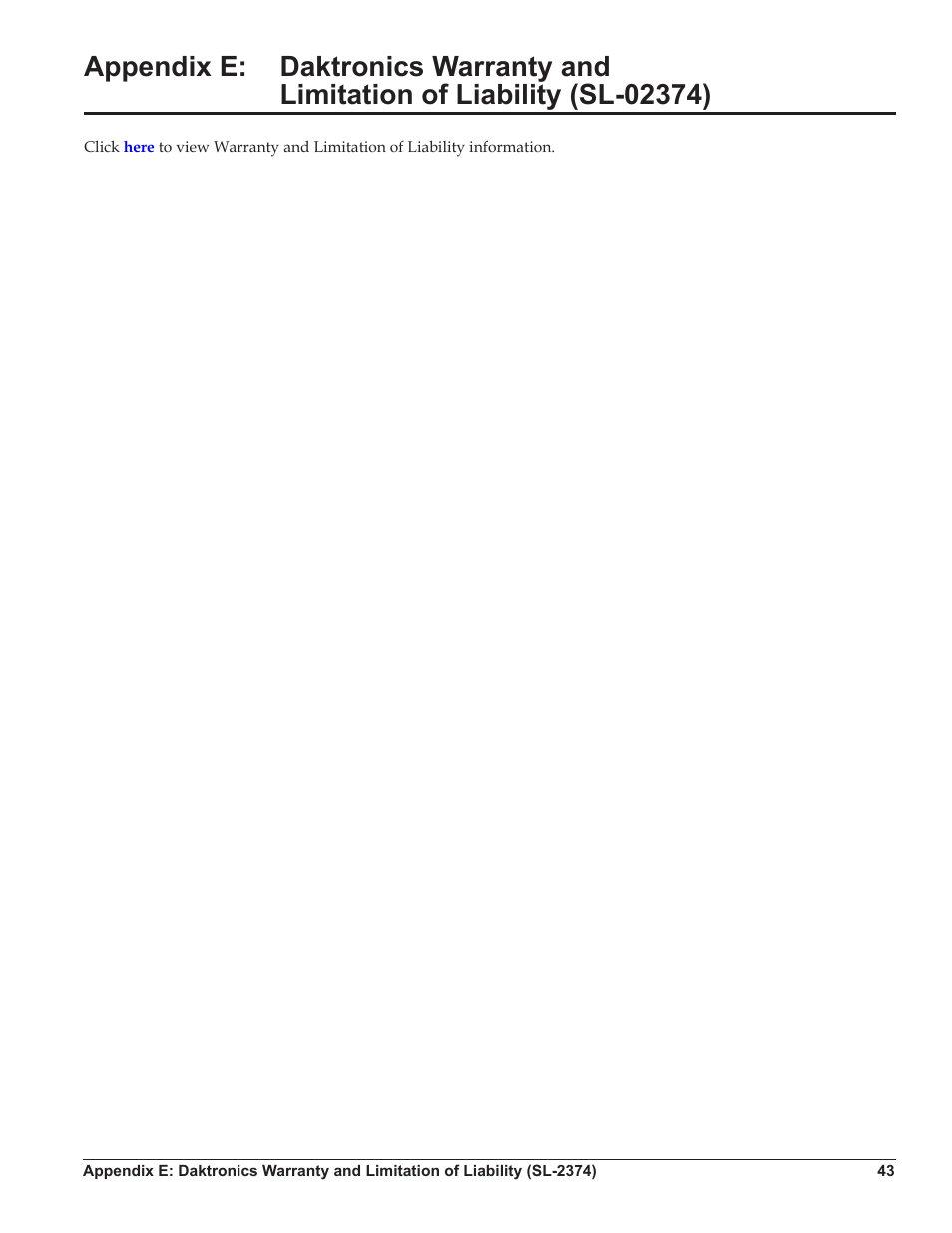 Daktronics Galaxy AF-3500/3550 User Manual | Page 47 / 47