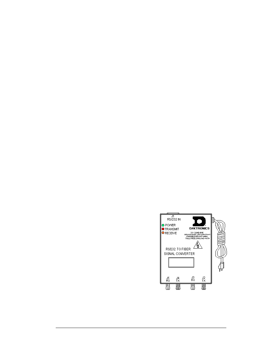 Introduction, Network concepts, System/cable requirements | Component identification | Daktronics Fiber Optic Communication User Manual | Page 5 / 21