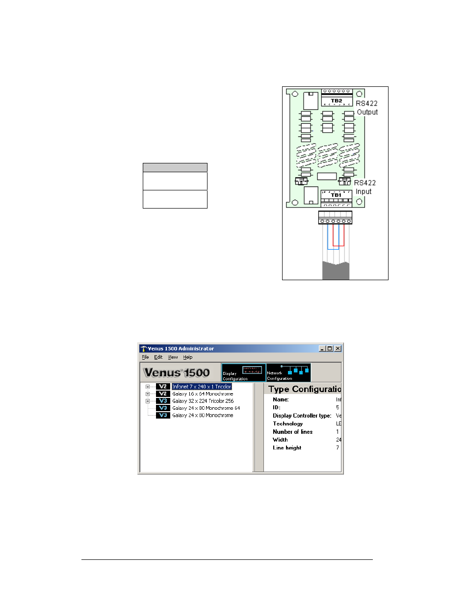 Conducting the venus 1500 software test | Daktronics RS-422 Communication User Manual | Page 16 / 19