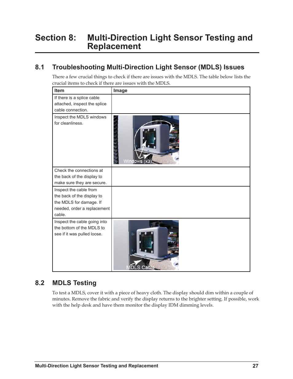 2 mdls testing | Daktronics 4200 Series Digital Billboard User Manual | Page 31 / 39