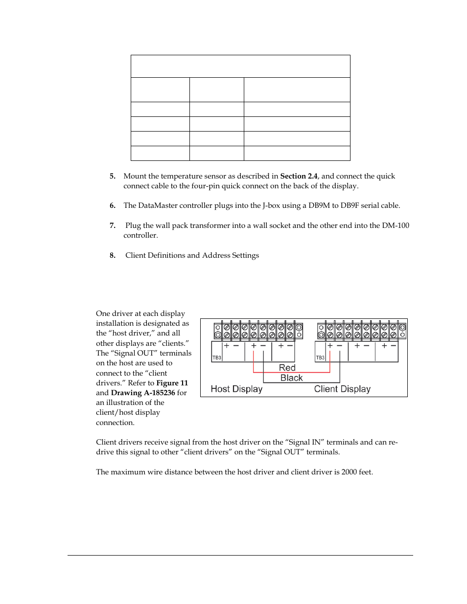 Daktronics DataTime Outdoor LED Time & Temperature Displays User Manual | Page 19 / 53