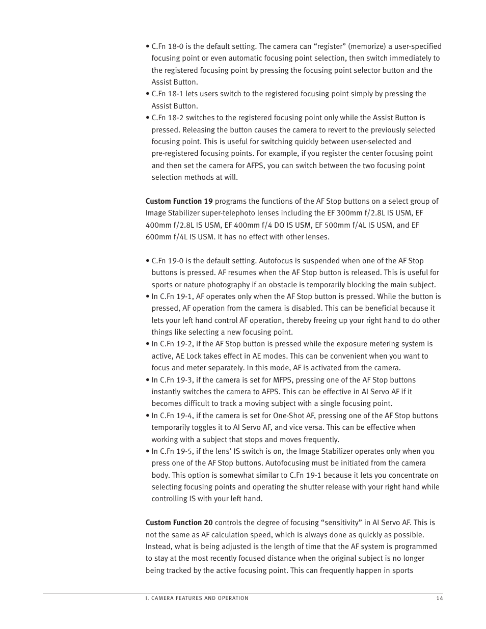 Canon EOS-1 User Manual | Page 14 / 35