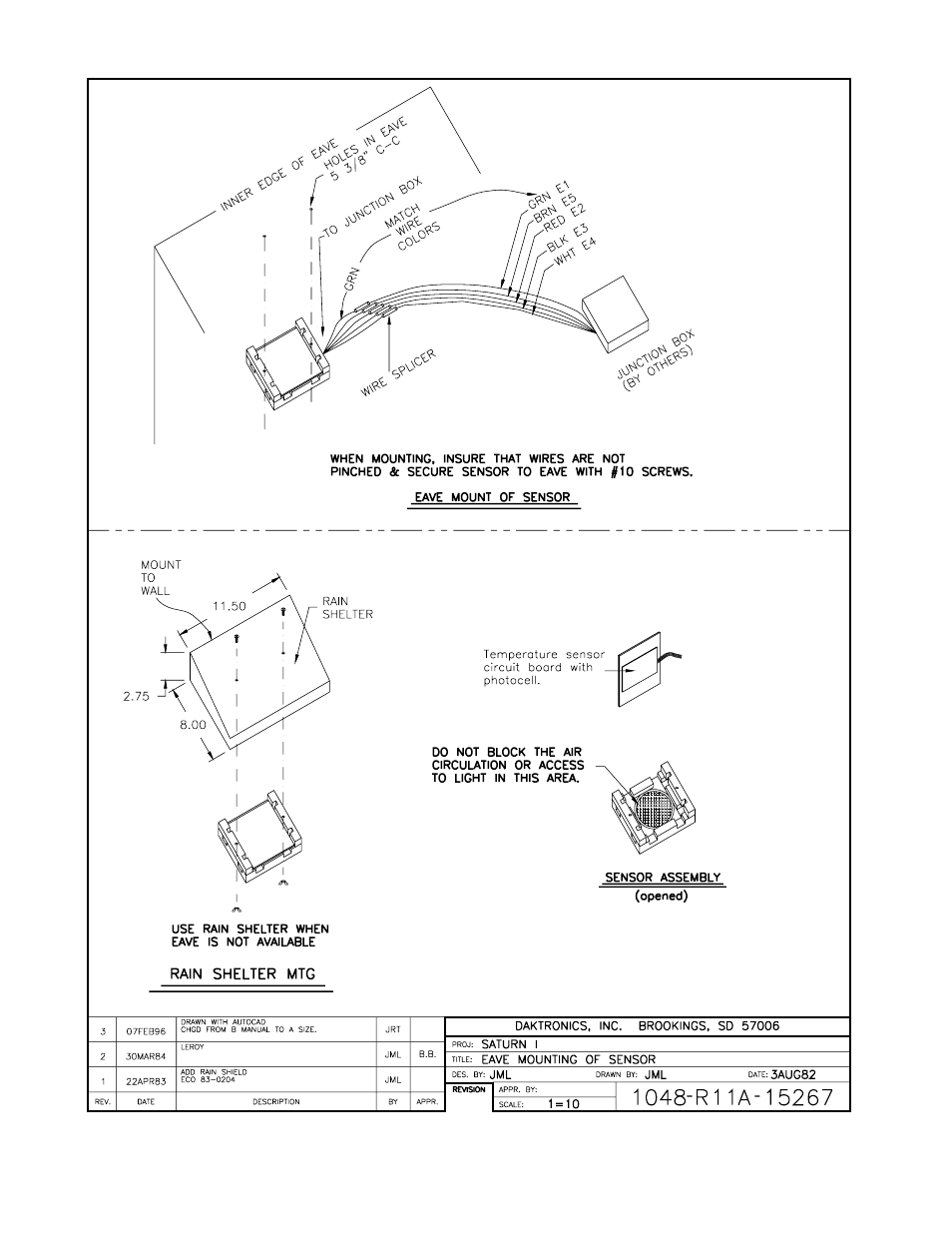 A-15267, a | Daktronics Data Time Series 50 Time & Temperature Displays User Manual | Page 29 / 80