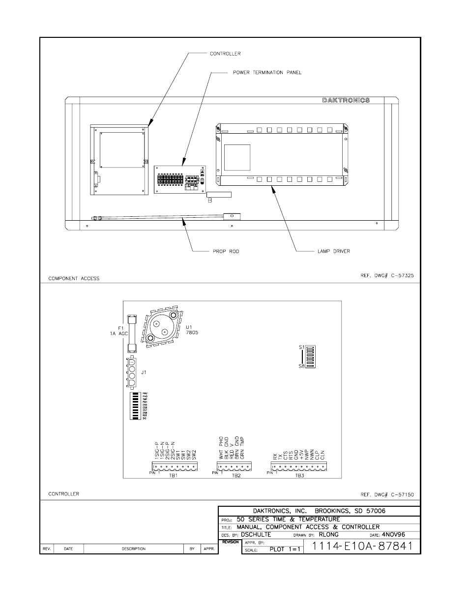 Daktronics Data Time Series 50 Time & Temperature Displays User Manual | Page 33 / 80