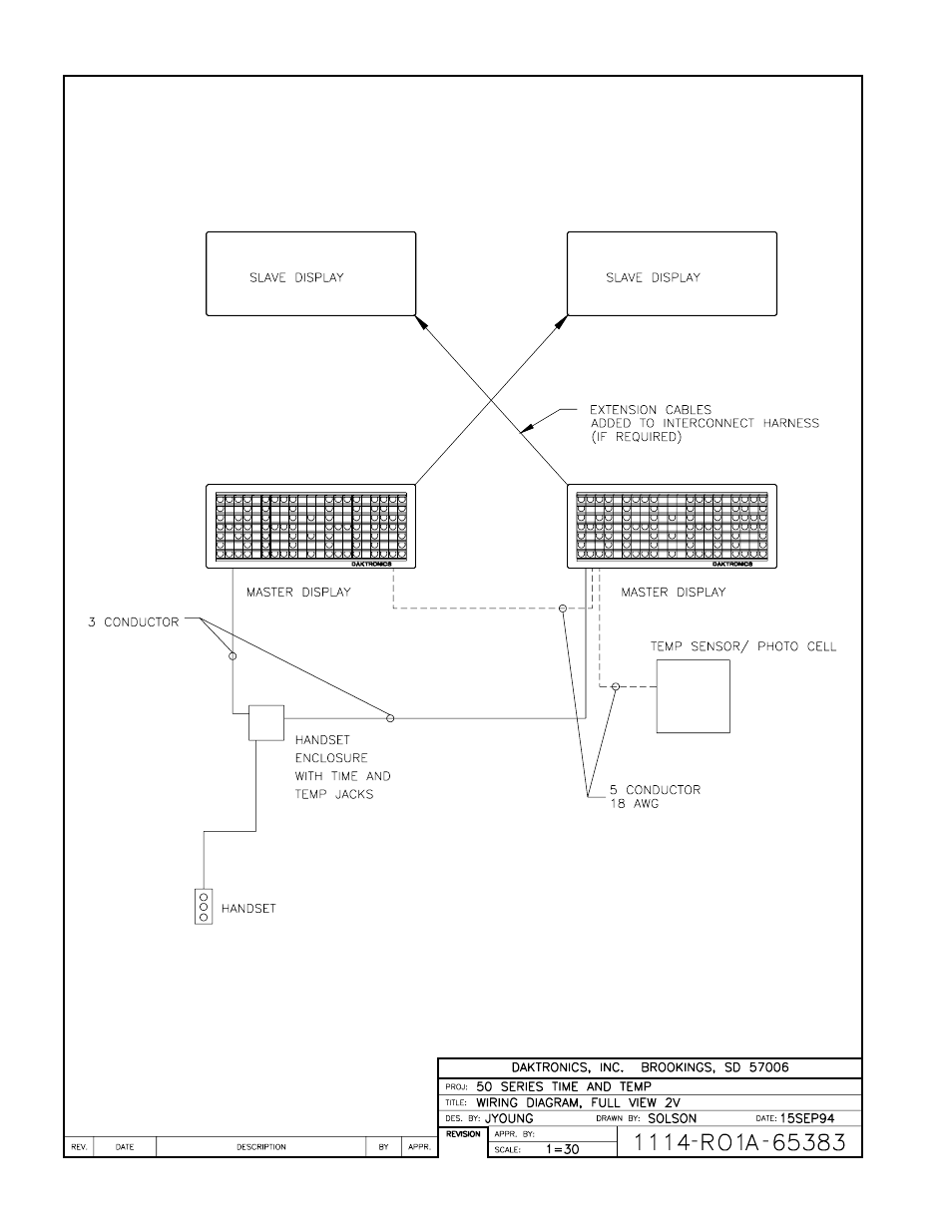 A-65383 | Daktronics Data Time Series 50 Time & Temperature Displays User Manual | Page 69 / 80