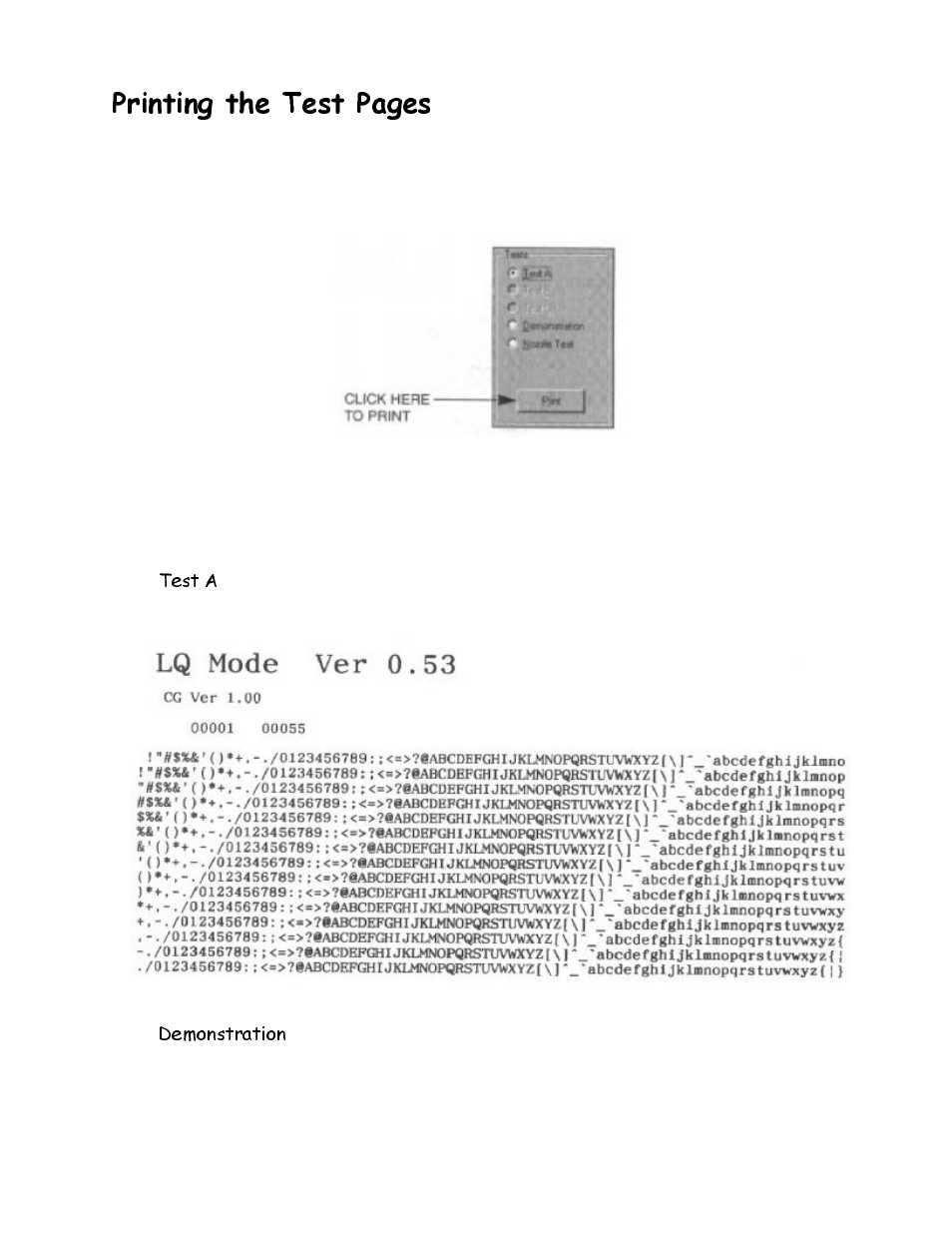 3ulqwlqj wkh 7hvw 3djhv | Canon BJC-4200 User Manual | Page 47 / 82